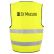 GILET HAUTE VISIBILITE JAUNE FLUO "ST MACLOU" COEUR + DOS